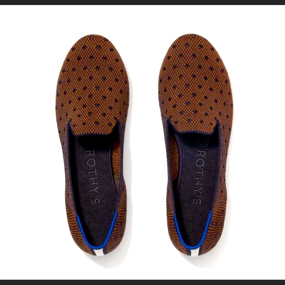 ROTHY’S Sienna Dot Loafers size 6.5 EEUC